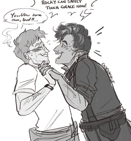 waist-up + rough color