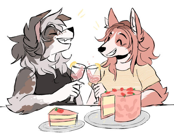 waist-up + rough color